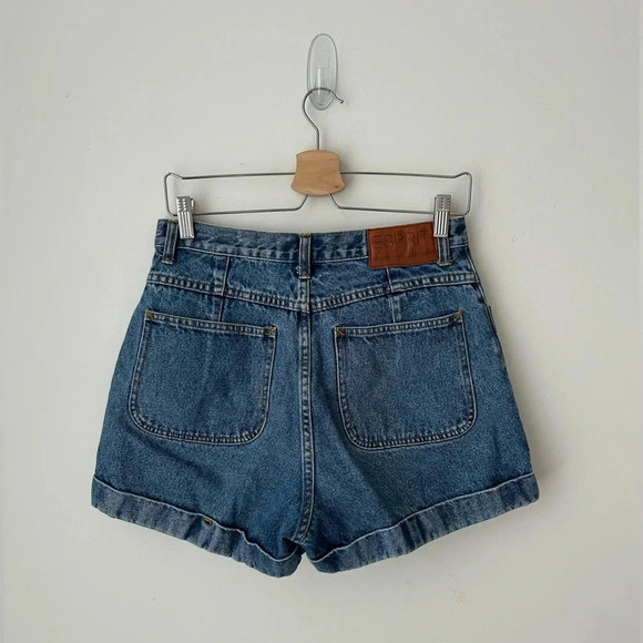Vintage Esprit high waist denim short - Picture 6 of 12